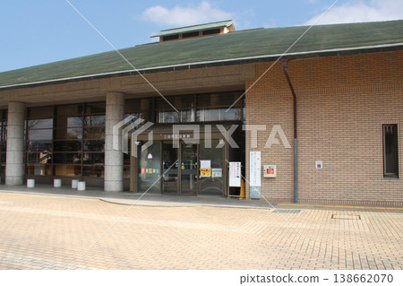 Exterior view of the Sanda City Library building Exterior view of the Sanda City Library building 138662070
