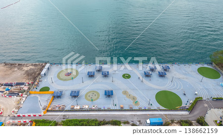 March 28 2026 Curved landscaped park design at Cha Kwo Ling, HK March 28 2026 Curved landscaped park design at Cha Kwo Ling, HK 138662159