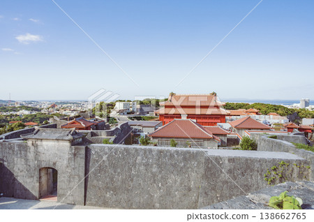 沖繩,首里城(從城堡東側拍攝) 沖繩,首里城(從城堡東側拍攝) 138662765