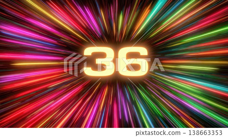 Vibrant Abstract Digital Pulse with Expanding Lines in Multicolored Spectrum Vibrant Abstract Digital Pulse with Expanding Lines in Multicolored Spectrum 138663353