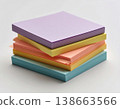 sticky notes, memo pad, study notes, exam prep, school supplies, back to school, color memo, reminder note, writing aid, adhesive notes, daily reminder, academic tool, organized study, productivity it 138663566