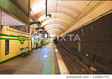Sydney Underground St. James Station Sydney Underground St. James Station 138663791
