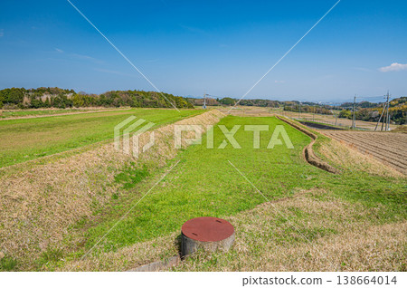 滋賀縣大津市荻町的梯田 138664014