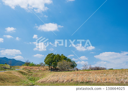 Terraced rice fields in Ogi, Otsu City, Shiga Prefecture Terraced rice fields in Ogi, Otsu City, Shiga Prefecture 138664025