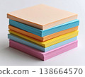 sticky notes, memo pad, study notes, exam prep, school supplies, back to school, color memo, reminder note, writing aid, adhesive notes, daily reminder, academic tool, organized study, productivity it 138664570