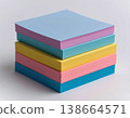 sticky notes, memo pad, study notes, exam prep, school supplies, back to school, color memo, reminder note, writing aid, adhesive notes, daily reminder, academic tool, organized study, productivity it 138664571
