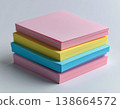 sticky notes, memo pad, study notes, exam prep, school supplies, back to school, color memo, reminder note, writing aid, adhesive notes, daily reminder, academic tool, organized study, productivity it 138664572