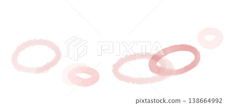 A watercolor-style illustration featuring a polka-dot texture resembling leaves with blurred pink and red colors. A watercolor-style illustration featuring a polka-dot texture resembling leaves with blurred pink and red colors. 138664992
