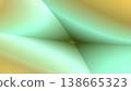 Modern abstract background with smooth color transitions between teal green and golden yellow. Ideal for contemporary design projects requiring a gentle, artistic touch. 138665323
