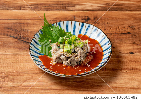 Senmai: A classic offal dish with a chewy texture. 138665482
