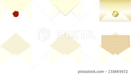 A set of email templates in various styles, all in beige. 138665672