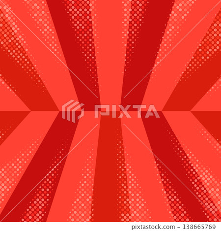 Retro-pop horizon radiation, sunburst background_red Retro-pop horizon radiation, sunburst background_red 138665769