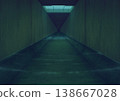 Inside a drainage ditch - background illustration 08 138667028
