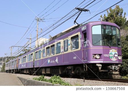 江之島電鐵1000系列(嵐山電鐵姊妹線路合作列車) 江之島電鐵1000系列(嵐山電鐵姊妹線路合作列車) 138667508