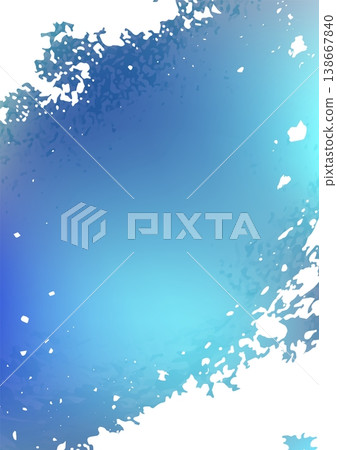 A vertical A4 frame design inspired by the winter sea. 138667840