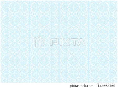 精美原創蕾絲圖案面料 - 藍色 138668160