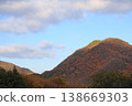 深秋時節,兵庫縣丹波笹山市的一座山(布條) 深秋時節,兵庫縣丹波笹山市的一座山(布條) 138669303