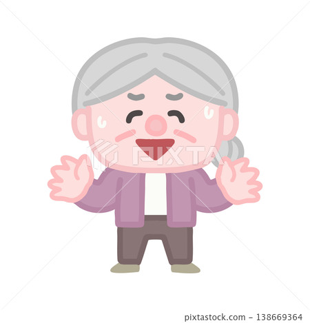 不耐煩的祖母 138669364