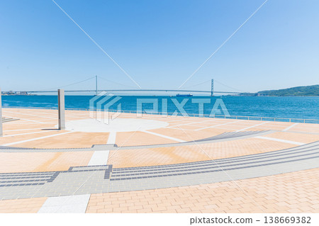 Nakazaki Observation Deck on Okura Coast (Akashi City, Hyogo Prefecture) 138669382