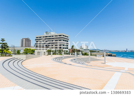 Nakazaki Observation Deck on Okura Coast (Akashi City, Hyogo Prefecture) Nakazaki Observation Deck on Okura Coast (Akashi City, Hyogo Prefecture) 138669383