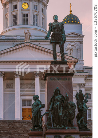 Statue of Alexander II in Senate Square Statue of Alexander II in Senate Square 138670708