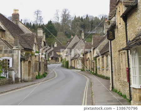 The beautiful townscape of Castle Combe, England The beautiful townscape of Castle Combe, England 138670796