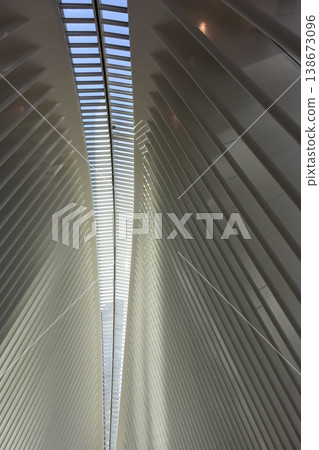 The ceiling of the Transportation Hub in New York, USA 138673096