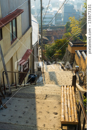 Winter in the Seto Inland Sea: Onomichi City, Hiroshima Prefecture - A charming town of hills 138673181