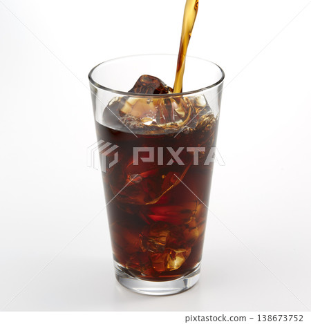 Image of coffee against a white background Image of coffee against a white background 138673752