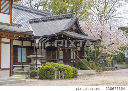 Springtime in Kyoto: Fujimori Shrine, Saikan (Prayer Hall) Springtime in Kyoto: Fujimori Shrine, Saikan (Prayer Hall) 138673864