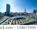 Nagoya City, Sakae: Oasis 21, Chubu Electric Power MIRAI TOWER, and The Landmark Nagoya Sakae - Urban Landscape 138673990