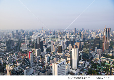Evening view of Bangkok, Thailand Evening view of Bangkok, Thailand 138674450