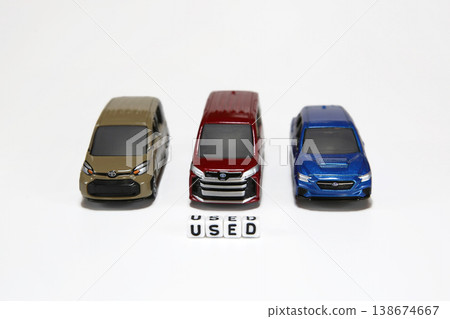Image of used cars; used car sales Image of used cars; used car sales 138674667