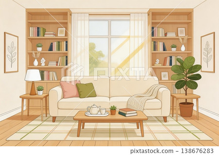 Image of a stylish living room Image of a stylish living room 138676283