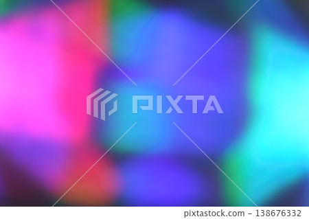 A vibrant colorful abstract bokeh background with soft blur and neon tones, smooth gradients and luminous glow that evoke dreamy, energetic and modern moods for design, web and editorial projects. 138676332