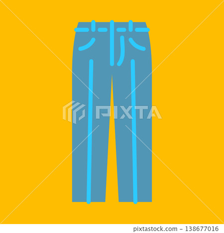 褲子的簡單圖標 138677016