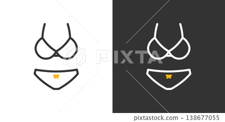 Simple icons for underwear Simple icons for underwear 138677055