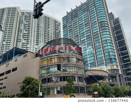 Streetscape of Mont Kiara in Kuala Lumpur Streetscape of Mont Kiara in Kuala Lumpur 138677448