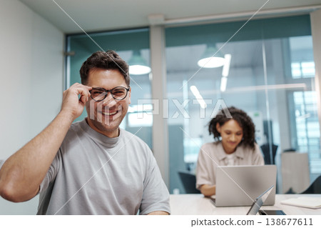 Expert Meticulously Assessing Spreadsheet Metrics With Colleague Present In Calm Work Environment Expert Meticulously Assessing Spreadsheet Metrics With Colleague Present In Calm Work Environment 138677611