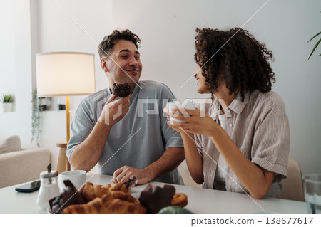 Relaxed Weekend Baking. Casual Morning With Baked Treats. Quiet Home Morning With Pastries And Chat Relaxed Weekend Baking. Casual Morning With Baked Treats. Quiet Home Morning With Pastries And Chat 138677617