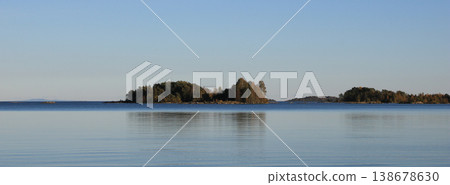 Lonely Islands near the shore of Lake Vanern, Sweden. Lonely Islands near the shore of Lake Vanern, Sweden. 138678630