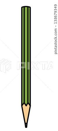 Design materials and decorative parts: Pencil Design materials and decorative parts: Pencil 138679349