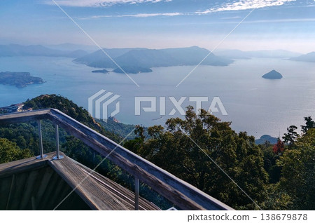 [Hiroshima Prefecture] View from the observation deck at the summit of Mt. Misen, Miyajima 138679878