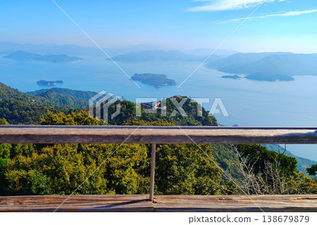 [Hiroshima Prefecture] View from the observation deck at the summit of Mt. Misen, Miyajima 138679879