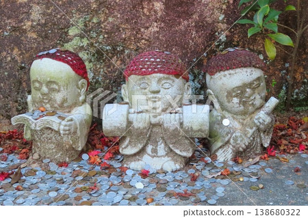 [Hiroshima Prefecture] Jizo statues on Mt. Misen, Miyajima Island 138680322