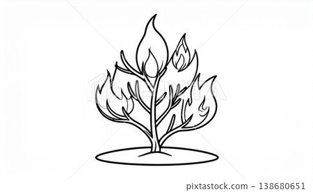 abstract hand drawn ink sketch on white background abstract hand drawn ink sketch on white background 138680651