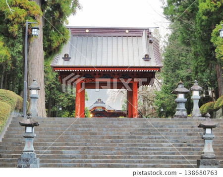 靜岡縣,大石寺,二天門,三月 靜岡縣,大石寺,二天門,三月 138680763