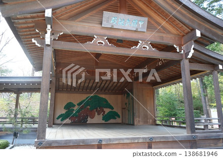 山梨縣武田神社的景色 138681946