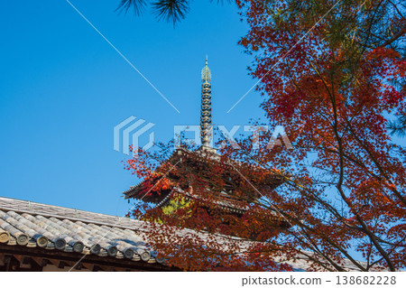 UNESCO World Heritage Site: Ikaruga Village, Nara Prefecture; National Treasure: Horyu-ji Temple; Prince Shotoku UNESCO World Heritage Site: Ikaruga Village, Nara Prefecture; National Treasure: Horyu-ji Temple; Prince Shotoku 138682228