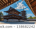 UNESCO World Heritage Site: Ikaruga Village, Nara Prefecture; National Treasure: Horyu-ji Temple; Prince Shotoku 138682242